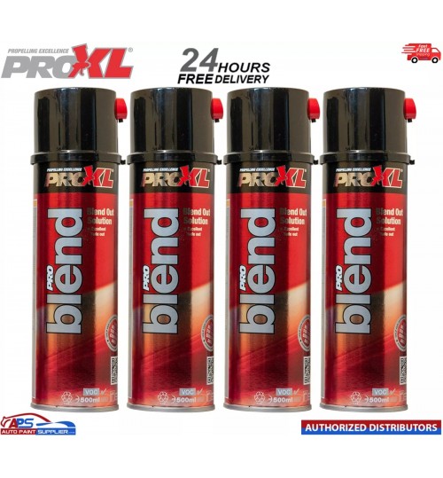 4x Proxl Pro Blend Blend Out Solution Fade Out Thinners 500ml Aerosol